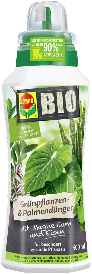 Compo BIO Grünpflanzen und Palmendünger 500ml kaufen bei OBI