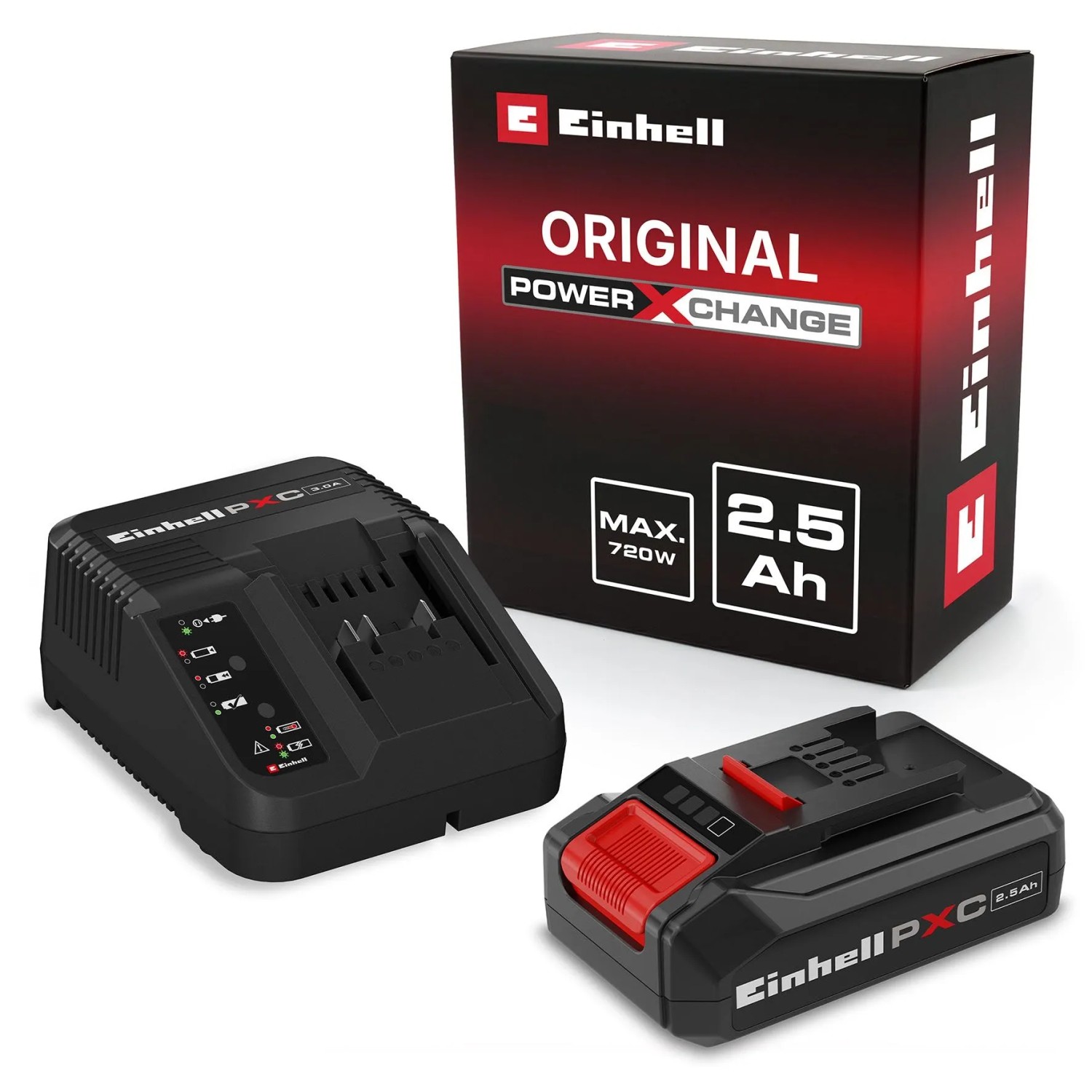 Einhell Power-X-Change Starter Kit 18 V 2,5 Ah