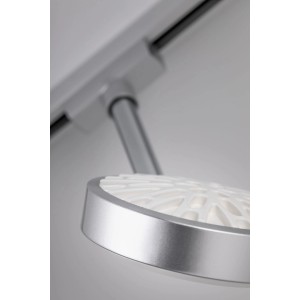 Paulmann URail LED-Spot Discus, 5,5W, Chrom matt, dimmbar für Schienensysteme.