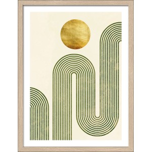 Pro Art Bild Framed Art Shapes Of The Earth III 40 cm x 30 cm