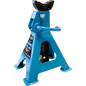 Güde Unterstellbock (3T) im Set, blau, zur Autoreparatur & Wartung.