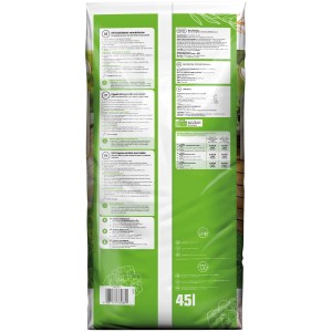 Sack GROW by OBI BIO Holzhäcksel, naturbelassen, 45l, für Beet und Hochbeet.