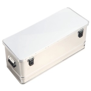 LUX Aluminiumbox, 81 Liter, ideal zur Lagerung und zum Transport, Werkzeugkoffer.
