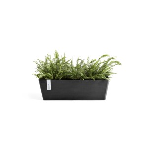 Ecopots Pflanztopf Bruges Dunkelgrau 55 cm x 17 cm