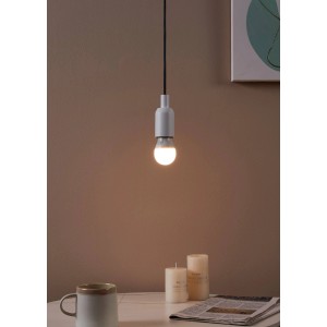 Eglo E27 LED Leuchtmittel in Globeform, 3,4 W, warmweißes Licht.
