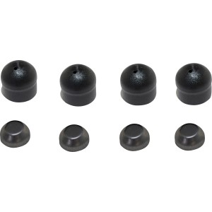 Fußkappen (4 Stk.) für Amarillo Stapelstuhl, Kunststoff Ersatzteile für Gartenstühle.