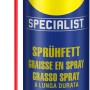 WD-40 Specialist Sprühfett für Wartung und Reparatur, blaue Dose mit rotem Sprühkopf.