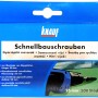 Knauf Schnellbauschrauben TN 3,5 x 25 mm, 200 Stück, für Gipskartonplatten.