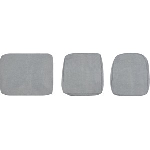 Ersatz-Kissenbezugs-Set für Edna Sofa-Lounge-Set Grau