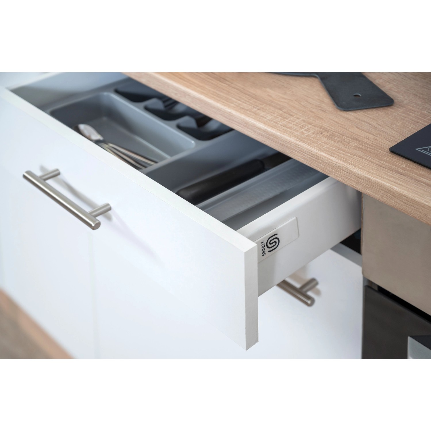 Respekta Winkelküche Merle 280 cm Weiß_7