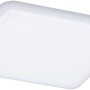 Eckiges, weißes Paulmann LED-Einbaupanel Veluna VariFit, 125x125 mm, 8,5 W, 4.000 K, für Einbaustrahler.