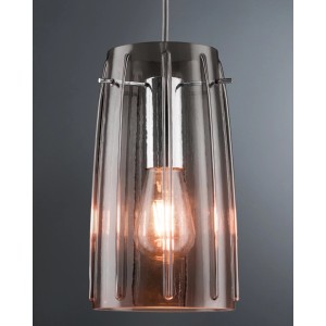 Paulmann URail Lampenschirm Vico aus Rauchglas, Schienensystem Zubehör.