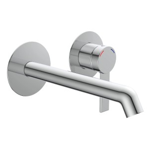 Schütte Waschtischarmatur Los Angeles für Wandmontage, Chrom.