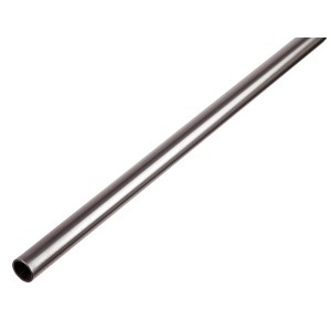 Rundrohr aus Stahl, 12 mm Durchmesser, 1000 mm lang.
