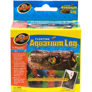 ZooMed Aquarium Dekofigur Baumstamm XS, schwimmend, als Versteck und Deko für Aquarien.