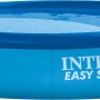 Blauer Intex Easy Set Quick-Up Pool, rund, Ø366x76 cm.