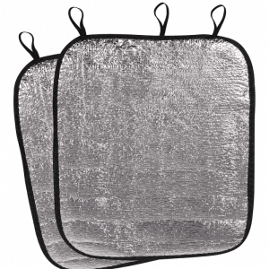 BigDean 2X Thermo Sitzkissen 35x40cm Outdoor Event Alu Kissen Faltbar