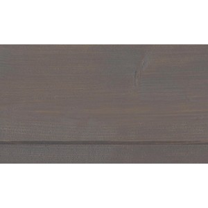 Holz mit Osmo Holzschutz Öl-Lasur Patina behandelt. Seidenmatte Oberfläche, Holzmaserung sichtbar.