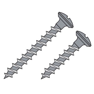 Knauf Befestigungsschrauben, 20 Stück, für Ständerwerk. Schrauben mit Linsenkopf.