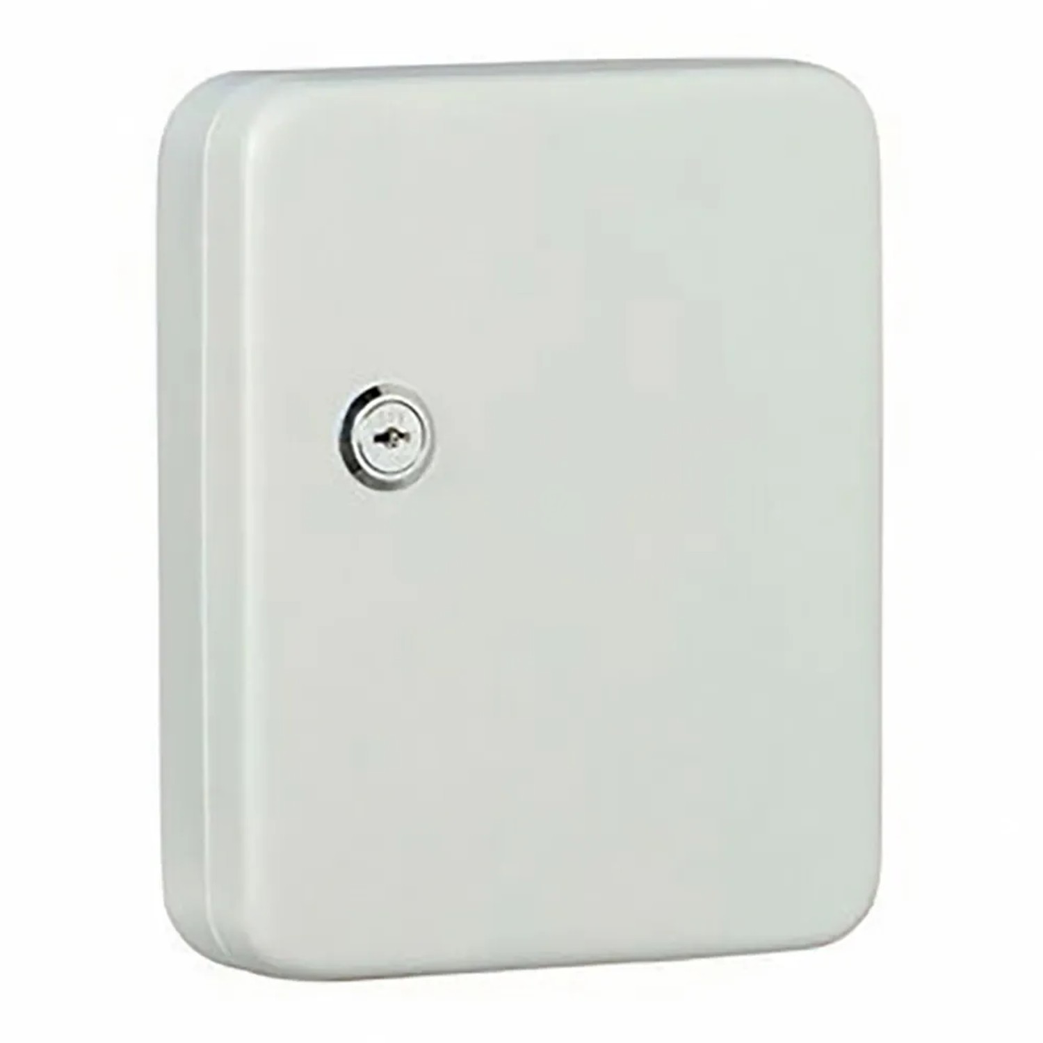 Burg Wächter Schlüsselkasten Favor KC 20, hellgrau, mit Schloss und 20 Haken.