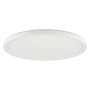 Weiße, runde LED Deckenleuchte Velion von Brilliant, Durchmesser 29,3 cm.