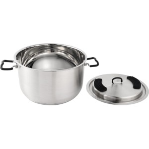 23-teiliges Camping Kochgeschirr-Set aus Aluminium mit Topf und Deckel. Ideal für Outdoor-Abenteuer.