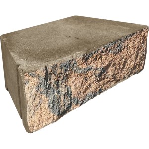 Häusler Böschungsmauerstein Terra-Rot, 44x22x14cm, Betonstein für Mauersysteme und Einfassungen.