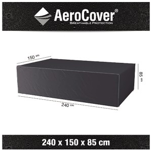 Aerocover Schutzhülle für Sitzgruppen, 240x150x85 cm, atmungsaktiv, wasserabweisend.