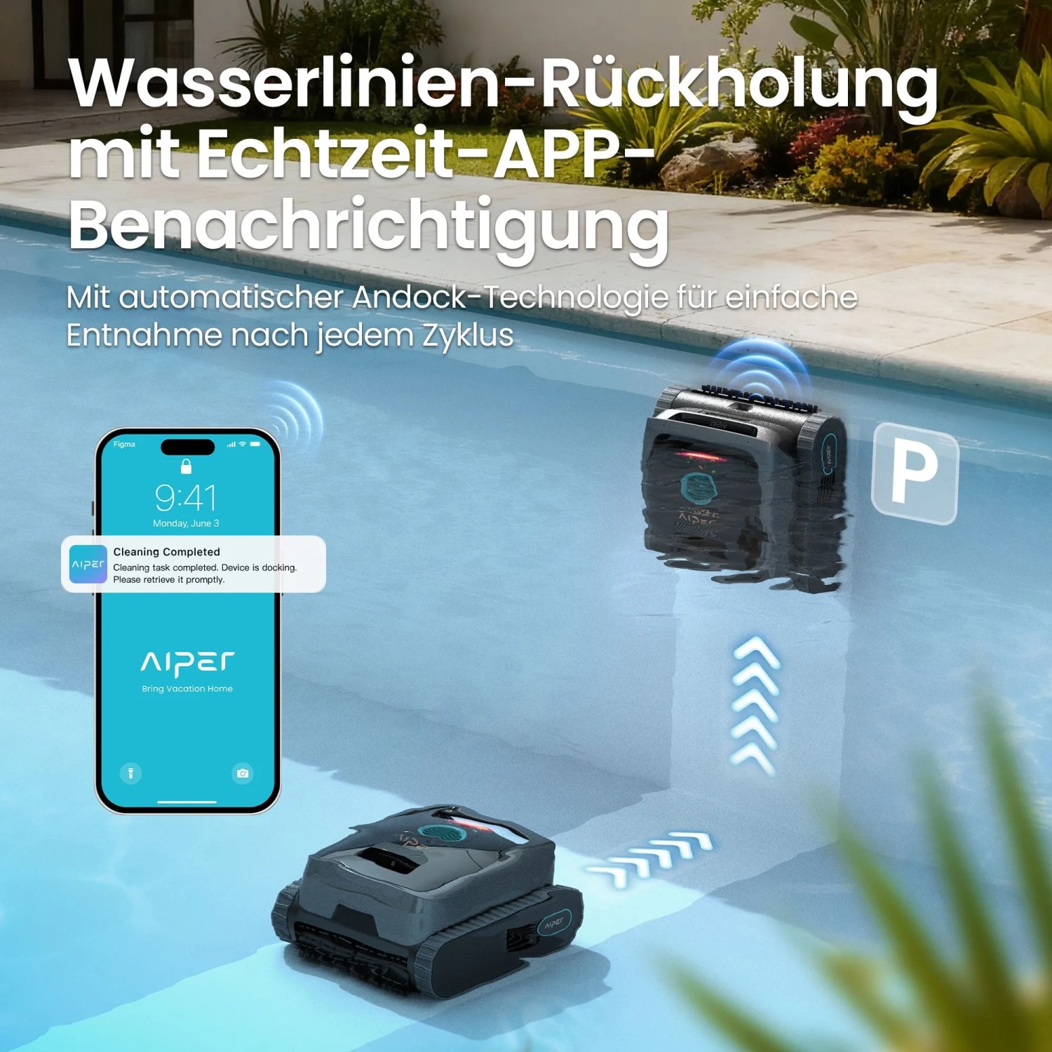 Aiper Poolreinigungsroboter Scuba V3 Schwarz kaufen bei OBI