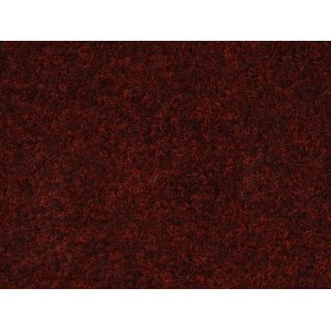 Nahaufnahme: Kunstrasen Green Rot, Nadelvlies, ca. 7,5 mm hoch.