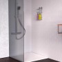 Eisl Duschablage, 2 Etagen, Edelstahl rostfrei, zur Wandmontage ohne Bohren.