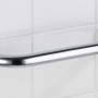 Wenko Badewannengriff Basic, 30 cm, Edelstahl hochglanzpoliert, zur Montage an der Wand.