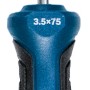 Bosch Professional Schlitz-Schraubendreher SL3,5 x 75 mm mit blau-schwarzem Griff.
