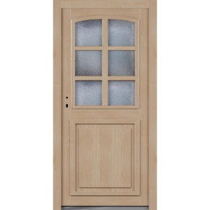 Roro Nebeneingangstür OHE 1006 Fichte 5FA 98 cm x 198 cm DIN L
