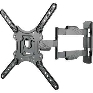 Schwaiger TV-Wandhalterung, neig-, schwenk- und drehbar für Bildschirme bis 35 kg.