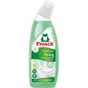 Frosch Essig WC-Reiniger, 750ml Flasche. Kraftvolle Reinigung gegen Kalk und Urinstein.
