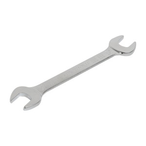 LUX Gabelschlüssel 21 mm x 23 mm Comfort, verchromt, aus Chrom-Vanadium-Stahl.