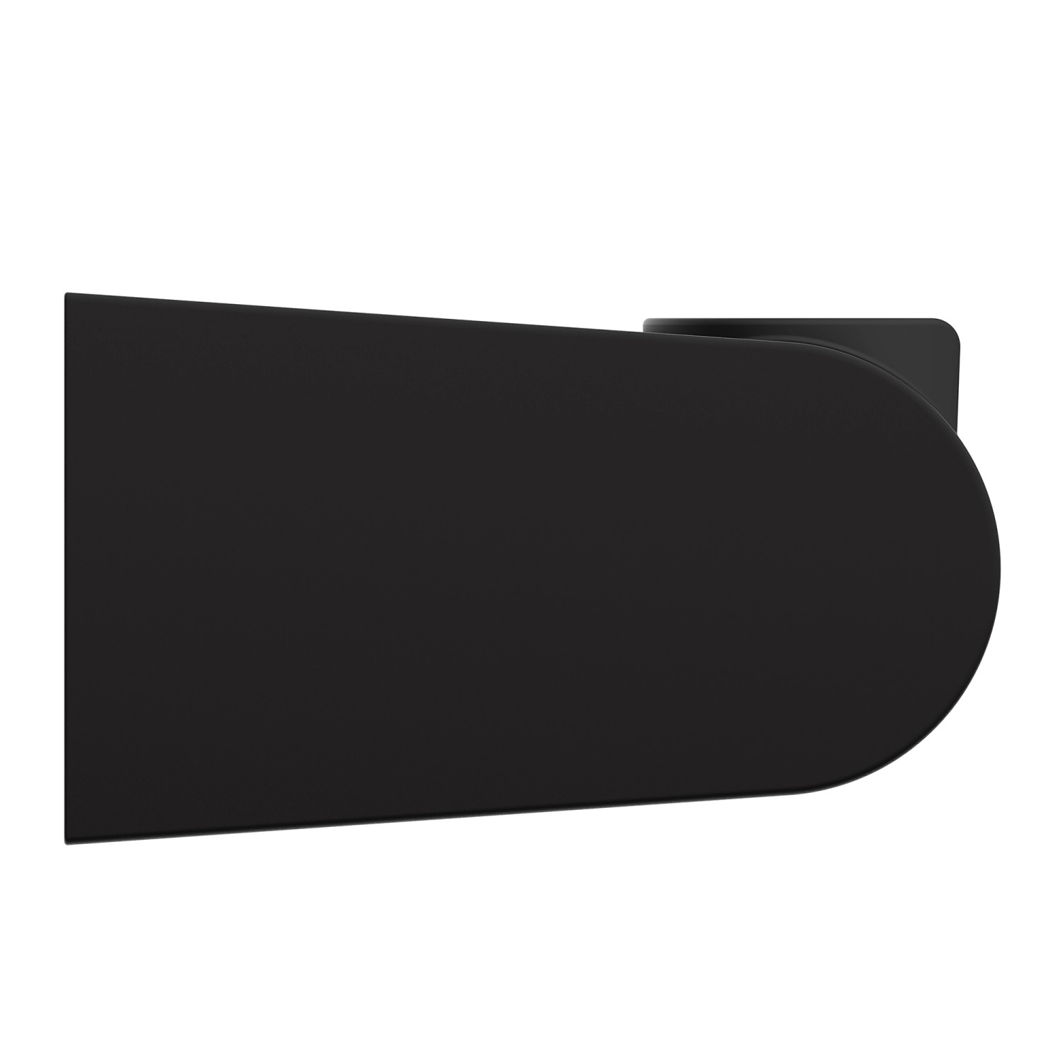 Schütte Brausehalter zur Wandmontage, schwarz matt.