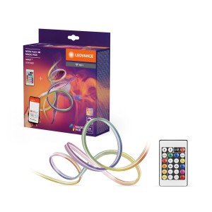 Ledvance Smart LED-Streifen Neon Flex inkl. Fernbedienung WiFi Magic RGB 300 cm