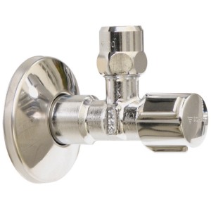 Schell Eckventil, selbstdichtend, 20,95 mm (G 1/2 Zoll), Messing verchromt.