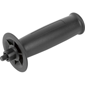 Schwarzer Ersatz-Handgriff aus Kunststoff für LUX Winkelschleifer WIS-750/115.