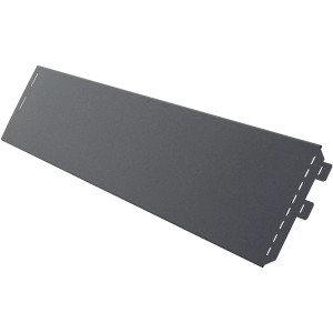 Rasenkante Easy Anthrazit, Stahlblech, 96x18cm, zur Gartengestaltung und Rasenbegrenzung.