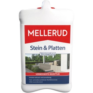 Mellerud Stein & Platten Versiegelung, 2,5 l Kanister für Steinoberflächen.