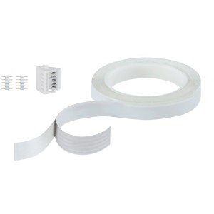 Paulmann MaxLED Invisible Connector 3m mit 5-Pin-Stecker und Klebestreifen für LED-Streifen.