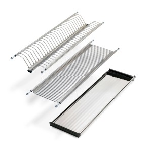 Emuca Abtropfgestell aus Rostfreiem Stahl Drynox Modul 800 mm Edelstahl