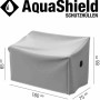 Siena Garden Schutzhülle für 3-Sitzer Bank, AquaShield hellgrau, 160x75x85 cm.