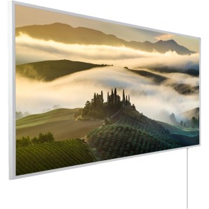 Könighaus Infrarotheizung Panorama-Serie 60 cm x 120 cm 1200 W Aussicht Toscana