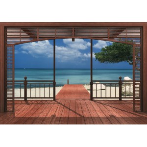 Komar Fototapete El Paradiso 388 cm x 270 cm FSC®