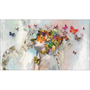 Pro Art Bild Giclee Butterfly Face III 160 cm x 90 cm