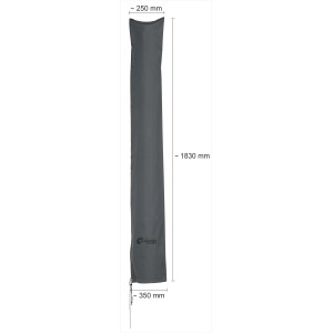 Schneider Premium Schutzhülle für Sonnenschirme bis Ø 300cm, wasserdicht und mit Reißverschluss.
